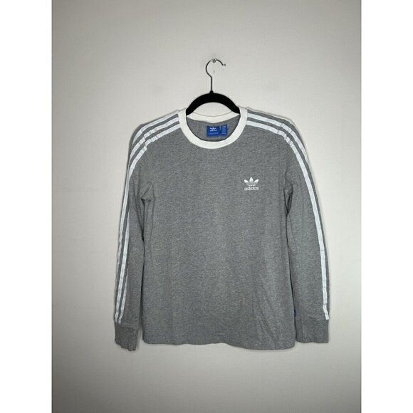 Adidas Essentials 3 Stripes Women’s Long Sleeve Tee Size Small - Picture 1 of 9